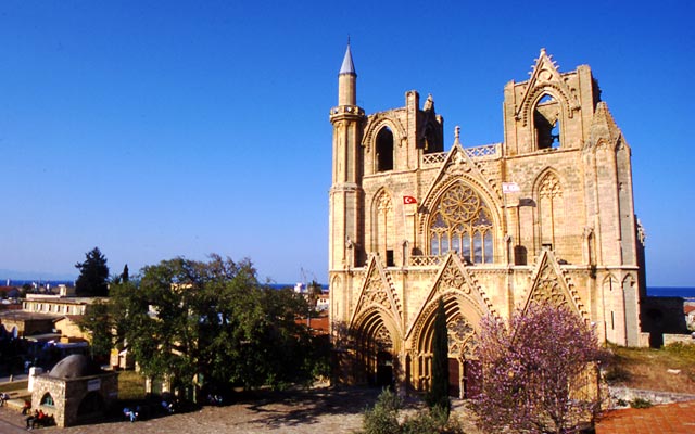 The Lala Mustafa Pasha Mosque (Saint Nicholas's Cathedral